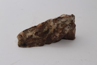 Lot 632 - Rare fragment of marble from the desk of Adolf Hitler, the Reich Chancellery, Berlin. 
Formerly the property of Section Officer Peggy Lillian May Hack WAAF.