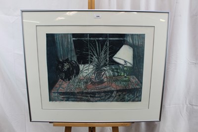 Lot 1098 - *Richard Bawden (b.1936) signed limited edition etching and aquatint - Spider Plant, 32/75, in glazed frame, 50cm x 66cm