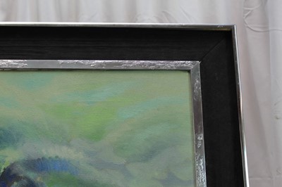 Lot 1135 - Glyn Morgan oil on canvas untitled