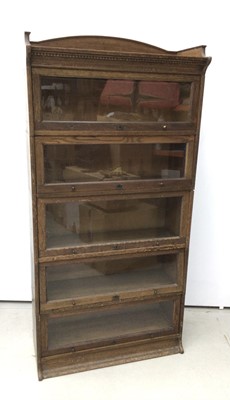 Lot 197 - Oak globe wernicke