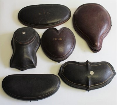 Lot 531 - Six Victorian jewellery boxes for necklaces