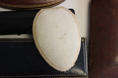 Lot 541 - Collection of antique and later jewellery boxes to include three Cartier boxes, Kutchinsky, Lacloche Fres, etc