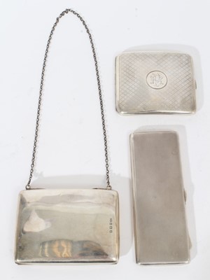 Lot 427 - George V silver cigarette case of curved rectangular form with engine turned decoration and engraved presentation inscription to interior '1st Batt. Suff. Vol. Regt. Battalion Shooting Prize Won by...