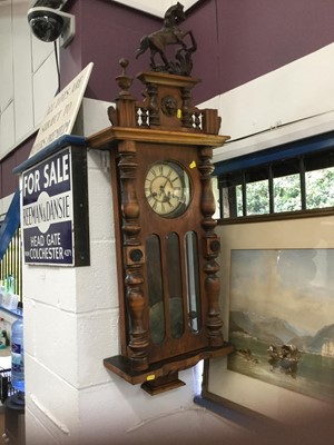 Lot 57 - Vienna Regulator Wall Clock