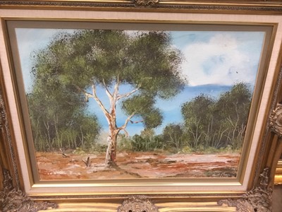 Lot 157 - Collection of various embroidery pictures in glazed frames