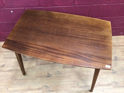 Lot 333 - Set of four Ercol dining chairs and similar table