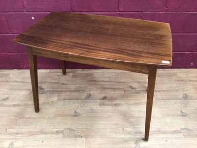 Lot 333 - Set of four Ercol dining chairs and similar table