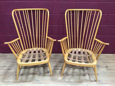 Lot 331 - Pair of Ercol lounge chairs