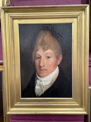 Lot 37 - Early 19th century portrait of Joseph Moses (1779-1952)