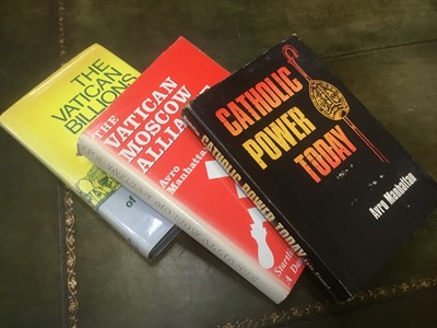 Lot 24 - Three First Edition books by Avro Manhattan (3)