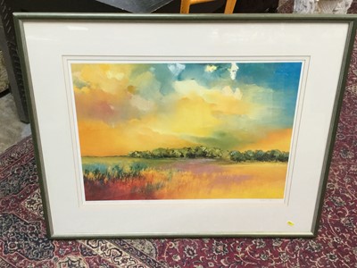 Lot 59 - Hans Paus, signed limited edition print of Holland, no. 335 of 500, mounted in glazed frame