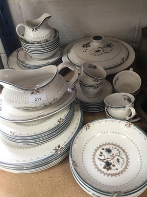 Lot 211 - Royal Doulton 'Old Colony' T.C.1005 dinner and coffee service