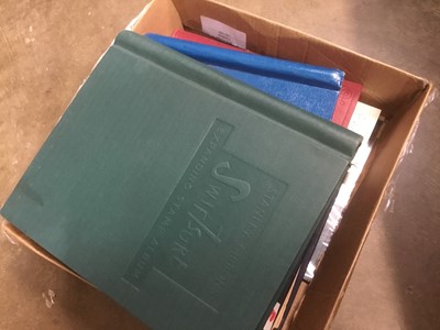 Lot 267 - Five stamp albums containing world stamps