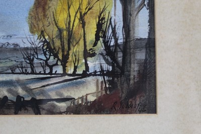 Lot 1093 - *Rowland Suddaby watercolour landscape