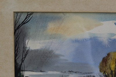 Lot 1093 - *Rowland Suddaby watercolour landscape