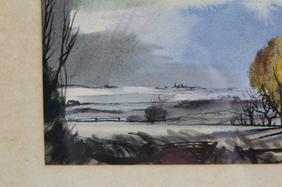 Lot 1093 - *Rowland Suddaby watercolour landscape