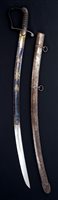 Lot 66 - + Rare American 1796 pattern-type Cavalry...