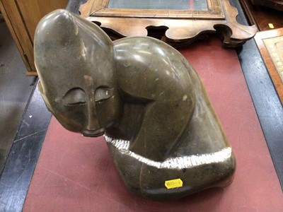 Lot 538 - Two abstract sculptures