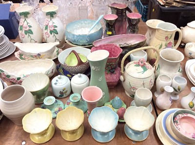 Lot 465 - Collection of Maling, Radford, Clarice Cliff and similar ceramics