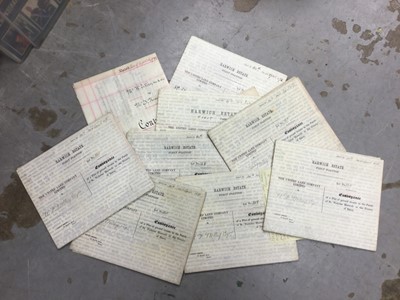 Lot 299 - Group of Harwich Estate Indentures