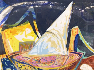 Lot 135 - Sinead Codd (Contemporary) silkscreen, 'Endeavour' signed, titled and numbered 1/5