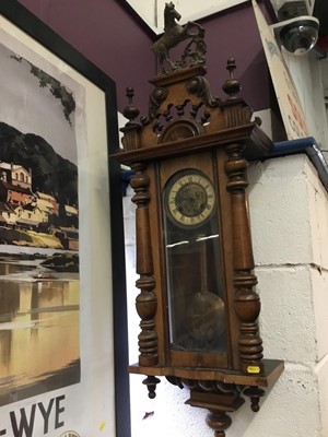 Lot 219 - Vienna Regulator Wall clock