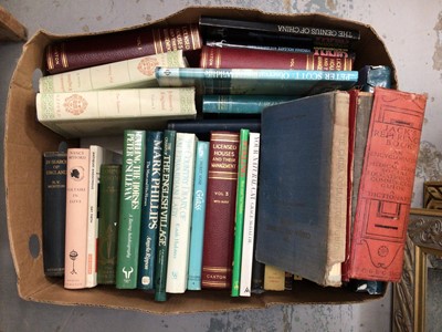Lot 508 - Ten boxes of books, including antiquarian, annuals, art, etc