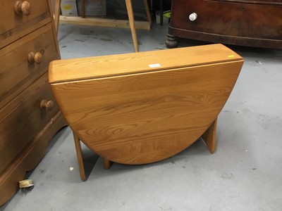 Lot 891 - Ercol drop leaf coffee table