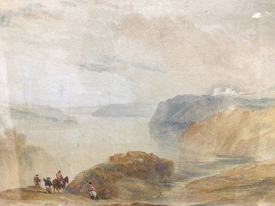 Lot 302 - After Turner a watercolour study