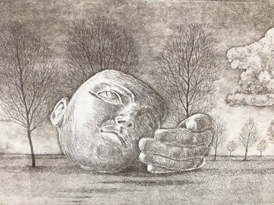 Lot 46 - Late 20th century signed etching