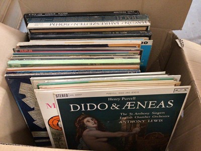 Lot 559 - Two boxes of records, mainly classical