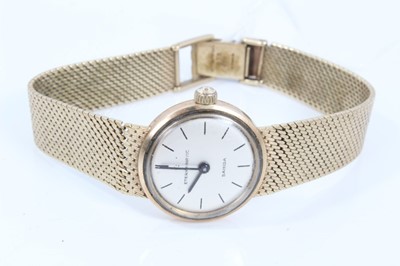 Lot 33 - Ladies' Eterna-Matic 9ct gold wristwatch