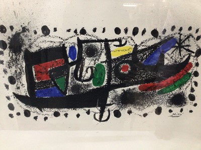 Lot 303 - Miro lithograph