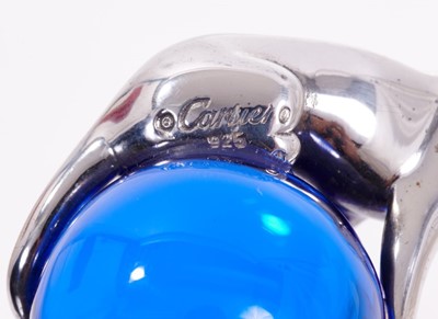 Lot 632 - Cartier Leopard on Ball figure in box