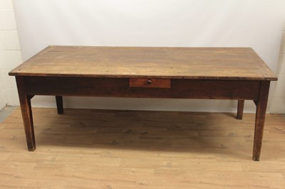 Lot 1322 - 19th century French Auvergne farmhouse table