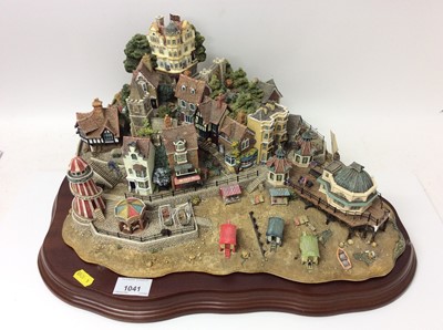 Lot 1041 - Lilliput Lane - Beside The Seaside, limited edition ornament numbered 678 of 2000