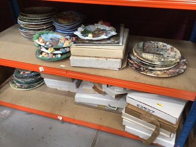 Lot 517 - Various collectors plates, including Winnie the Pooh, some boxed