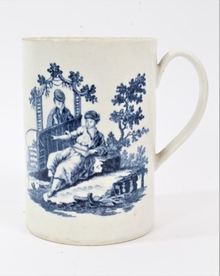 Lot 165 - Worcester tankard