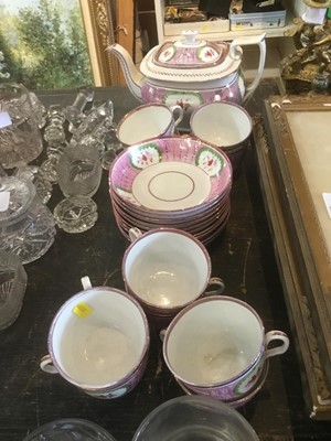 Lot 171 - Service of Regency lustre teawares