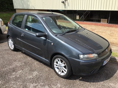Lot 1 - 2002 Fiat Punto 1.3 Petrol, Registration No. EK52 BYS, MOT expired 12th September 2020, mileage circa 40,000