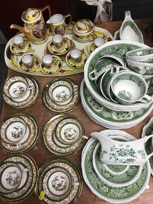 Lot 540 - Royal Grafton Six place tea set, Czechoslovakian  coffee set on tray and other ceramics
