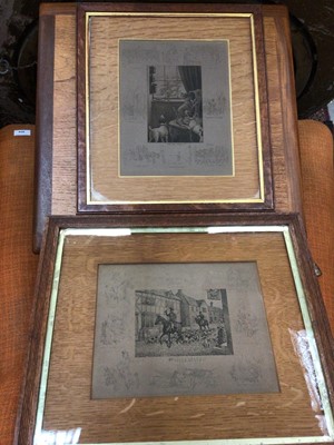 Lot 121 - Two signed Frank Paton prints, framed and glazed