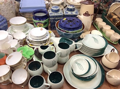 Lot 466 - Collection Carltonware ceramics including tea and dinner ware, Midwinter, Shelley, Royal Doulton jug and other decorative ceramics