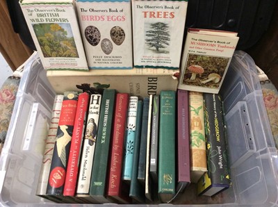 Lot 612 - One box of mixed old books on Natural History
