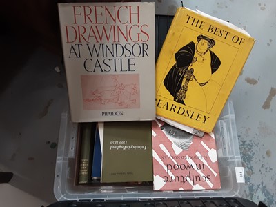 Lot 615 - One box of old books on art and collecting