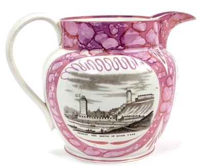 Lot 145 - Henry Page, Colchester lustre jug