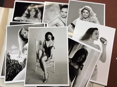 Lot 483 - Collection nude glamour model photographs