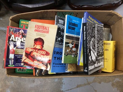 Lot 578 - Two boxes of sporting books
