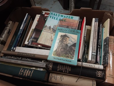 Lot 619 - Three boxes of mostly modern books on Essex local history with some on Suffolk