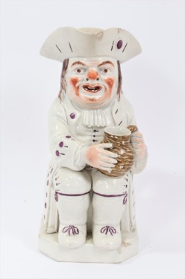 Lot 150 - Early 19th Century Pearlware Toby Jug